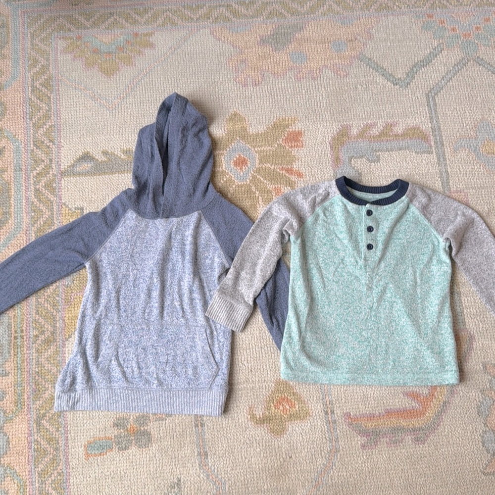 Two Rumi & Ryder long sleeve shirts lot sizers, 2T, EUC